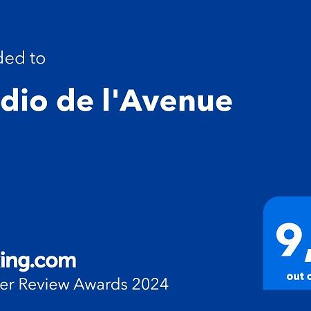 Studio De L'Avenue Spa Kültér fotó